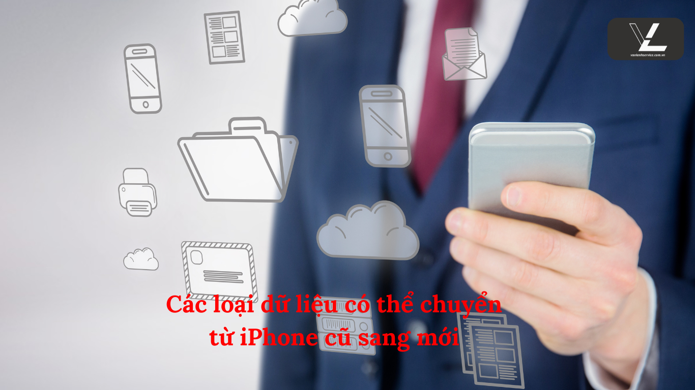 Chuyển dữ liệu iPhone cũ sang iPhone mới