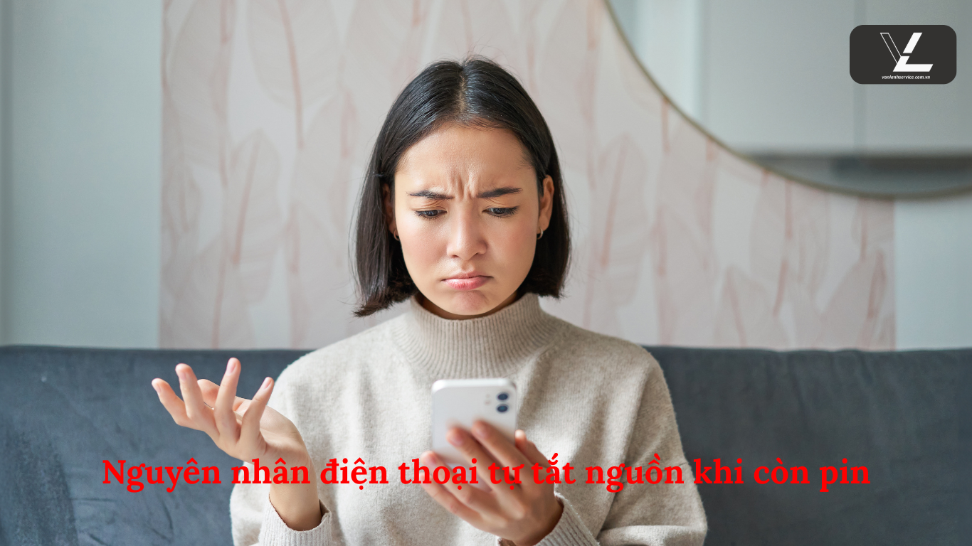 điện thoại sập nguồn khi còn pin