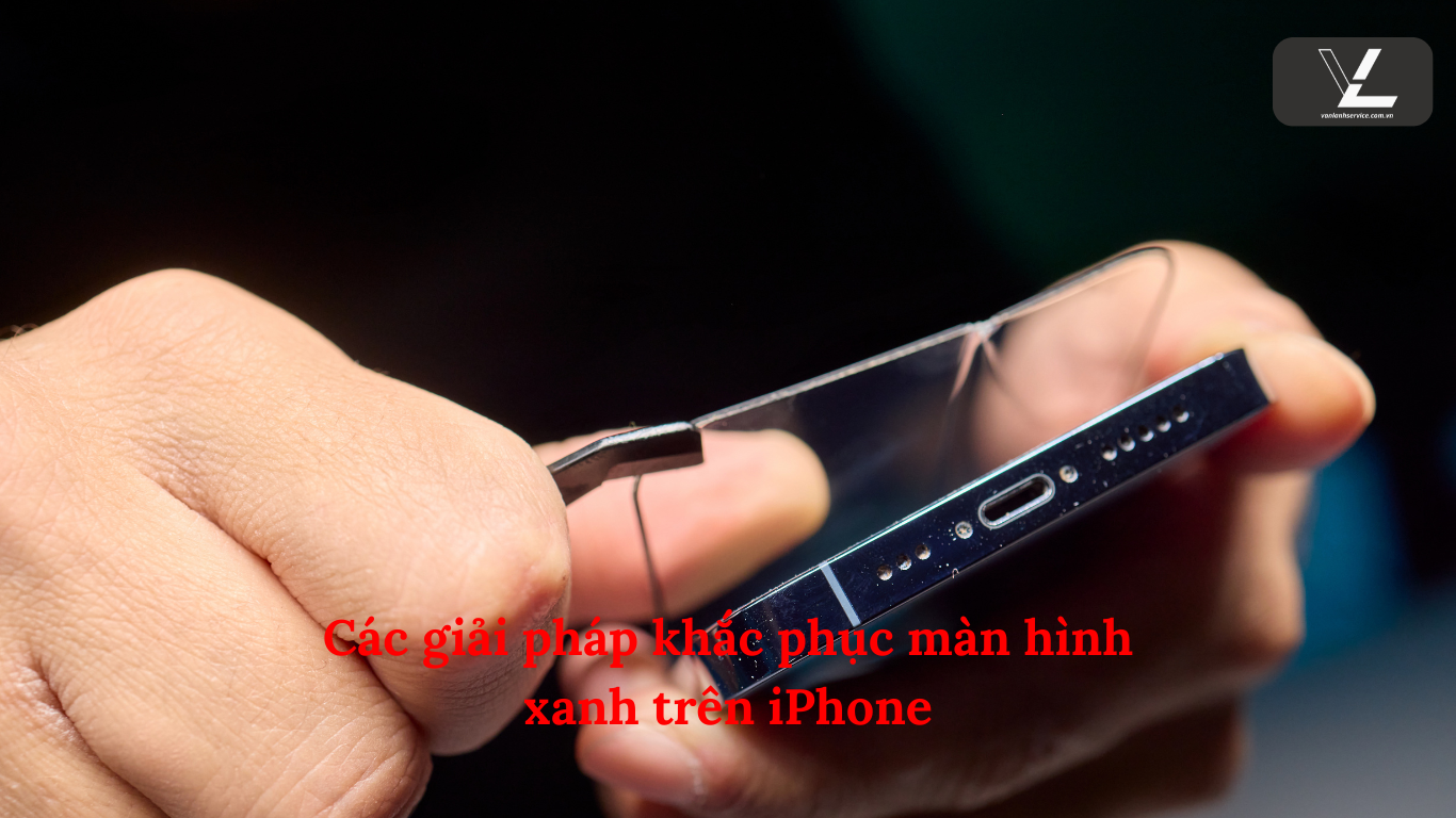 iphone bị màn hình xanh rồi tắt nguồn