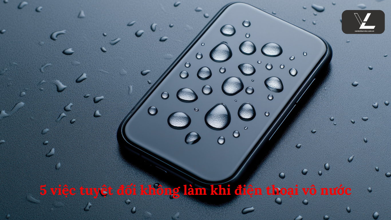 điện thoại vô nước phải làm sao