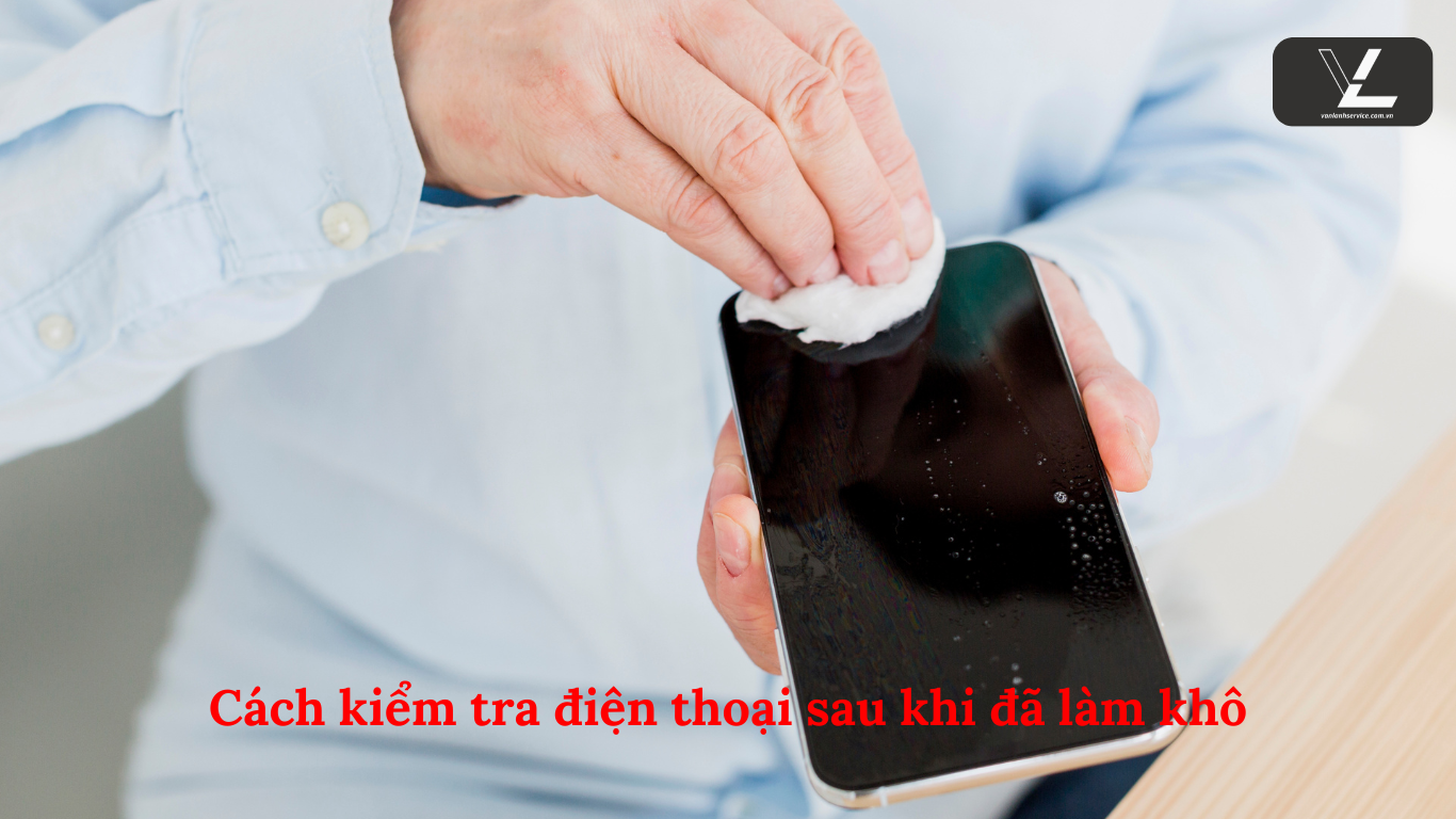điện thoại vô nước phải làm sao