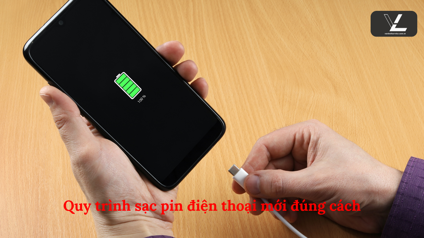 hướng dẫn cách sạc pin điện thoại mới