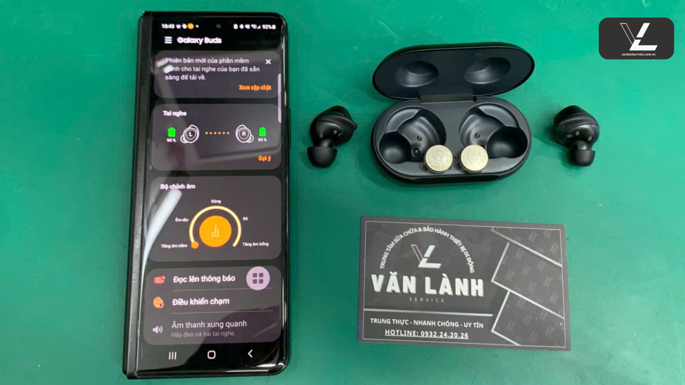 galaxy buds bị lỗi
