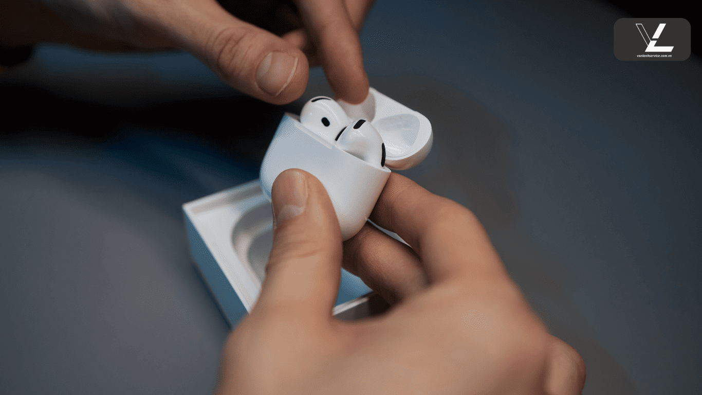 reset tai nghe airpod