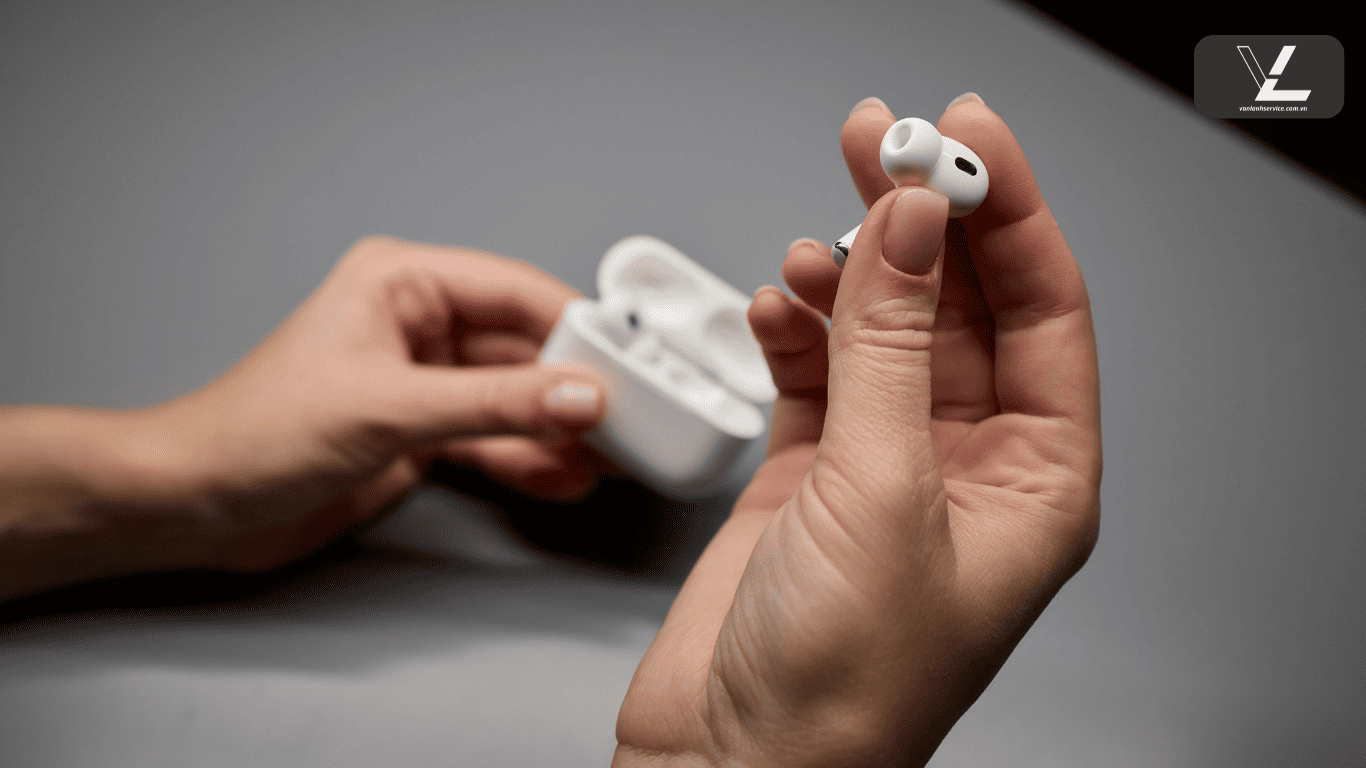 reset tai nghe airpod