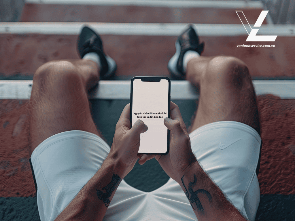 iphone lên táo rồi tắt liên tục