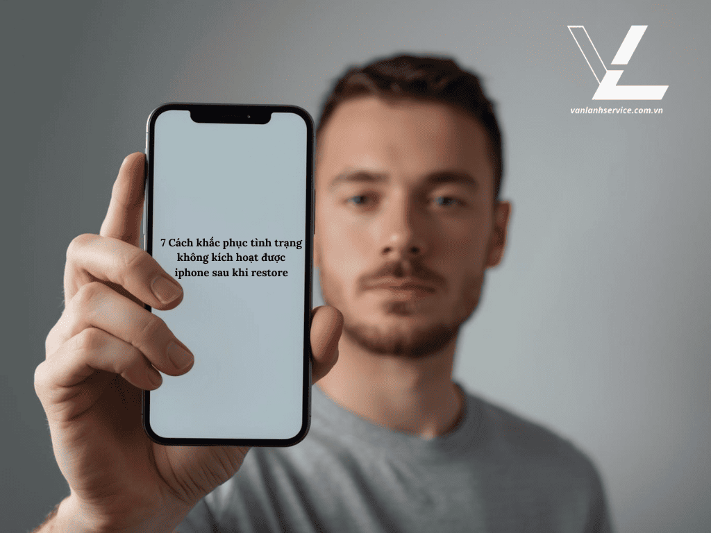 không kích hoạt được iphone sau khi restore