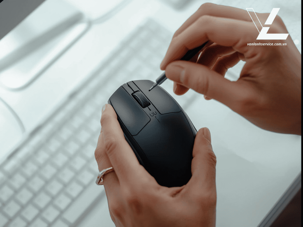 sửa con lăn chuột bị loạn