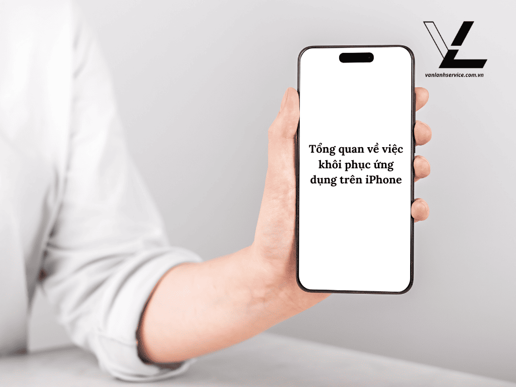 khôi phục phần mềm đã xóa trên iphone