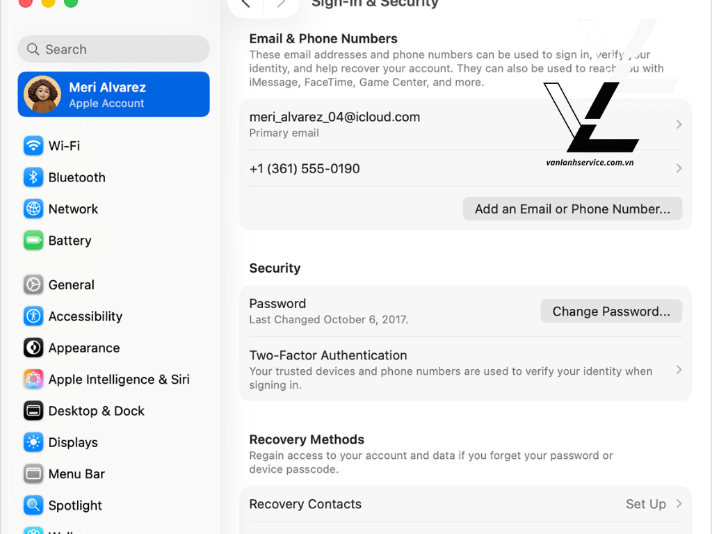 lấy lại mật khẩu apple id khi quên
