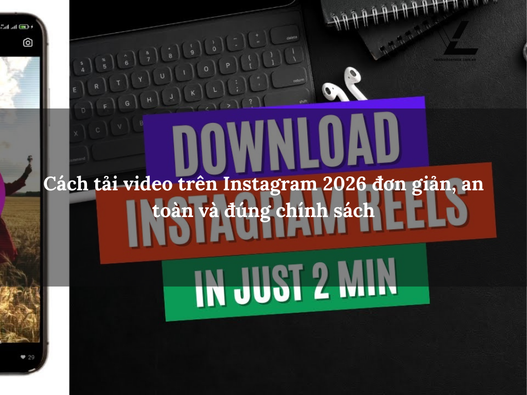 cách tải video trên instagram