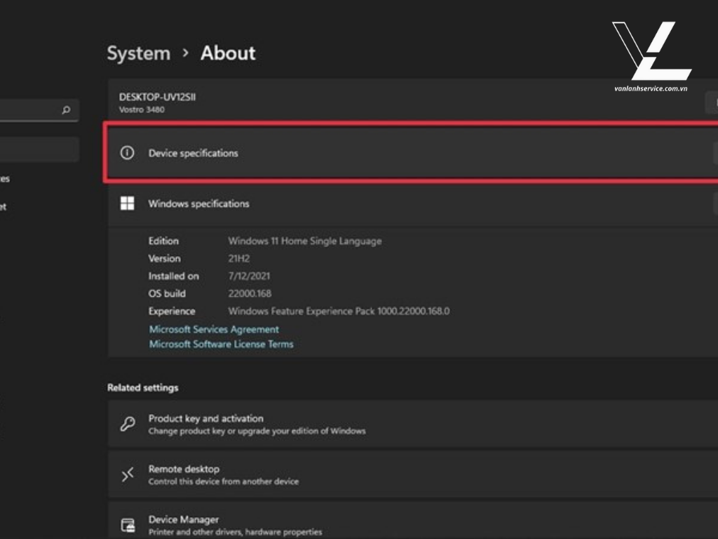cách xem cấu hình máy