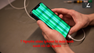 iphone bị màn hình xanh rồi tắt nguồn
