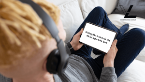 tắt chế độ tai nghe trên ipad