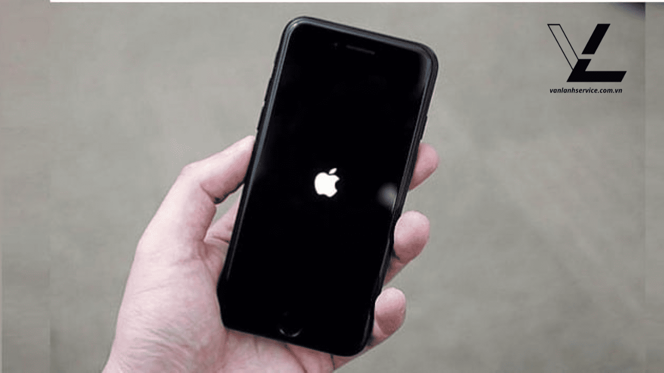iphone bị treo táo nhấp nháy