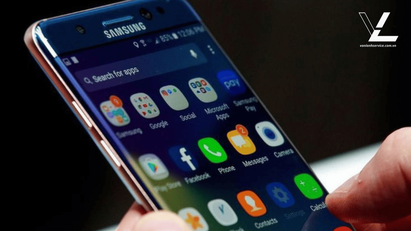 điện thoại samsung bị đơ không tắt nguồn được