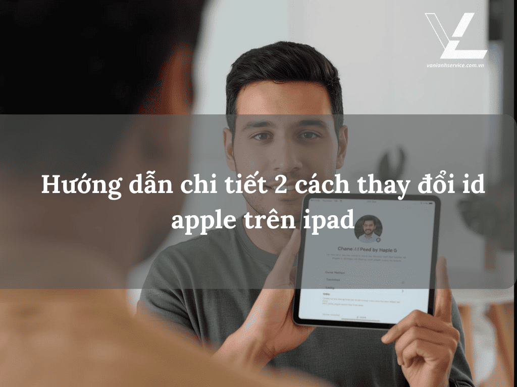 cách thay đổi id apple trên ipad