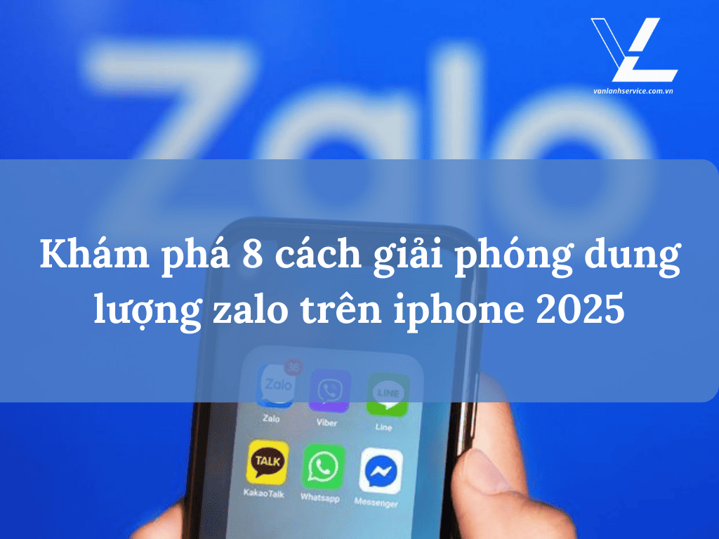 giải phóng dung lượng zalo trên iphone
