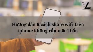 share wifi trên iphone