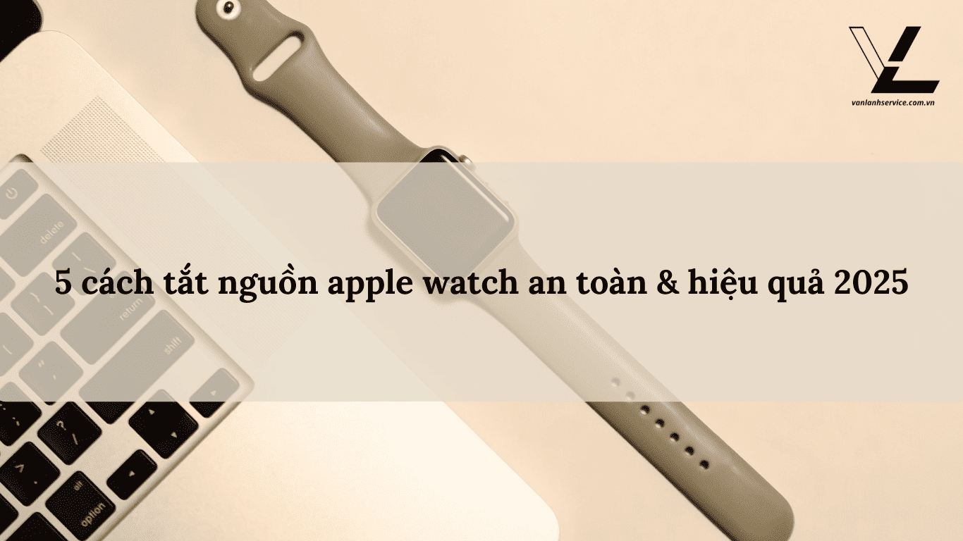 cách tắt nguồn apple watch