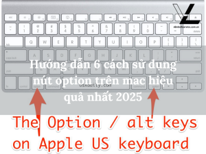 nút option trên mac