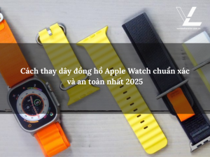 cách thay dây đồng hồ apple watch